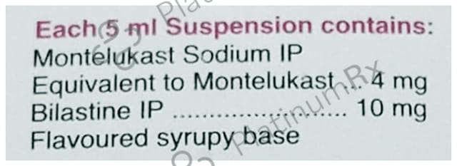 Montair Bl Suspension 60ml