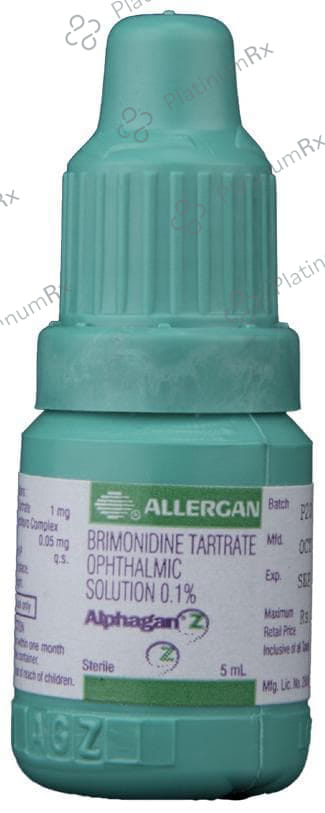 Alphagan Z 0.1% Ophthalmic Solution 5ml