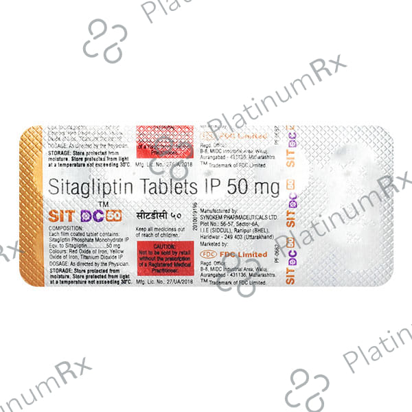 Sitdc 50mg Tablet 10s