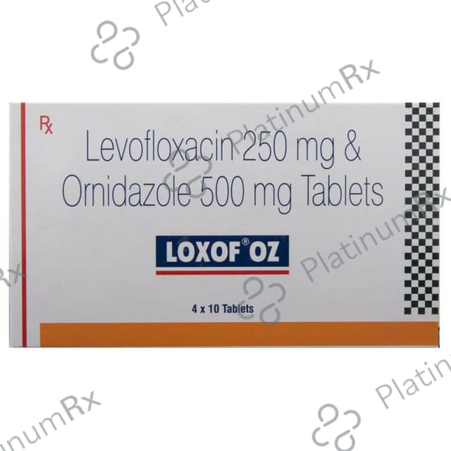 Loxof OZ 250/500mg Tablet 10s