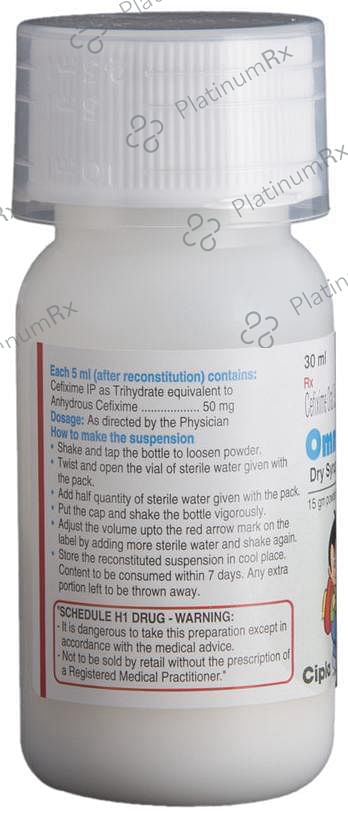 Omnix 50mg Dry Syrup 30ml
