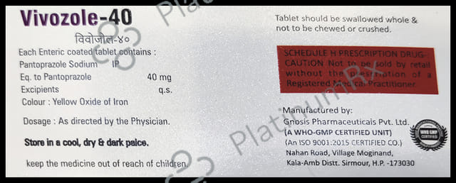 Vivozole 40mg Tablet 10s