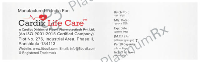 Cardiclop ASP 75mg/75mg Capsule