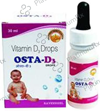 Osta D3 Oral Drops Delicious Mango 30ml