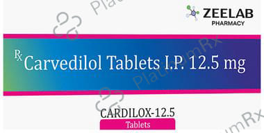 Cardilox 12.5mg Tablet 10s