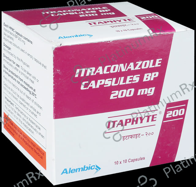 Itaphyte 200mg Capsule 10s
