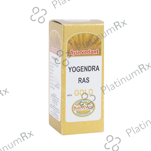 Ayurvedant Yogendra Ras with Gold Tablet