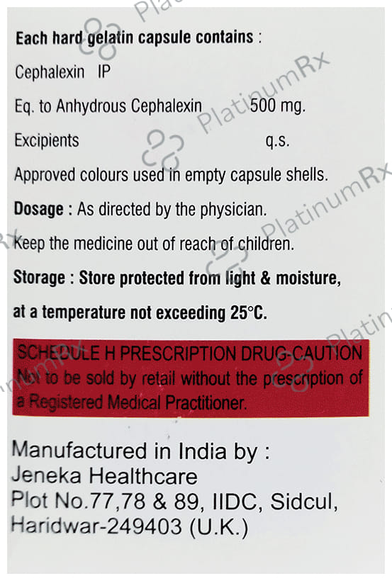 Sidhalexin 500 Capsule