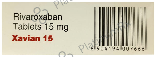 Xavian 15mg Tablet