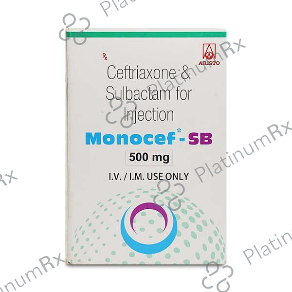 Monocef SB 500/250mg Injection 1s