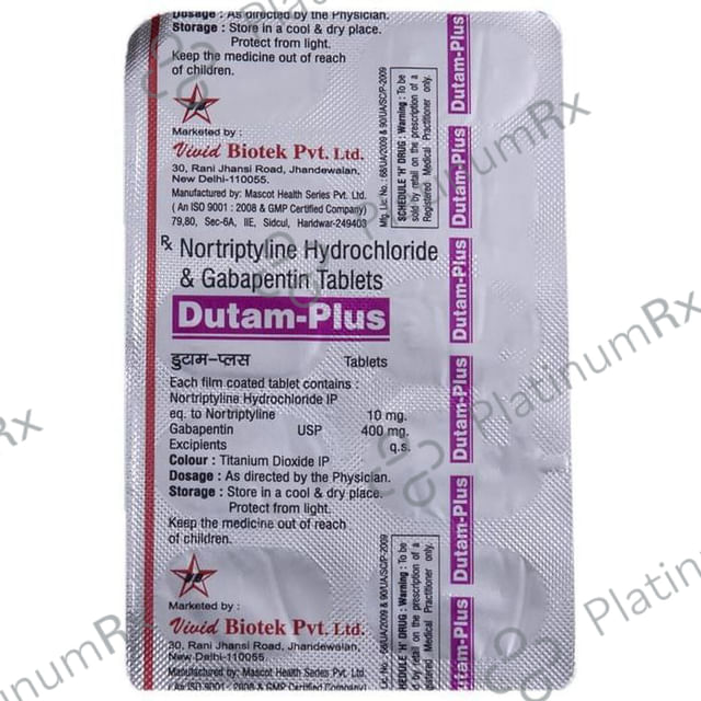 Dutam Plus Tablet