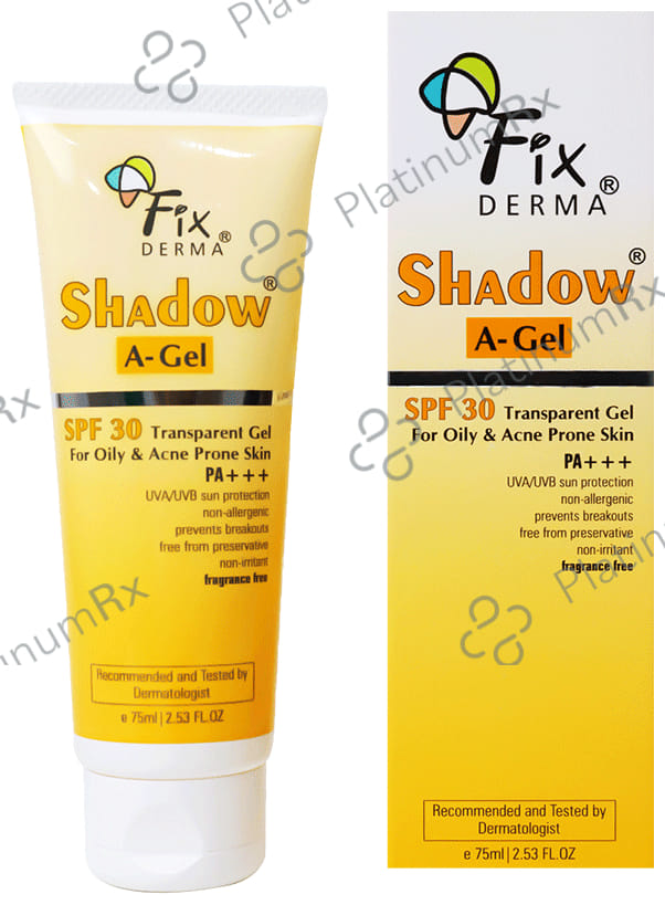 Fixderma Shadow A Gel SPF 30 75ml