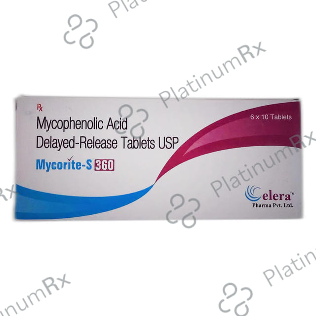 Mycorite S 360mg Tablet