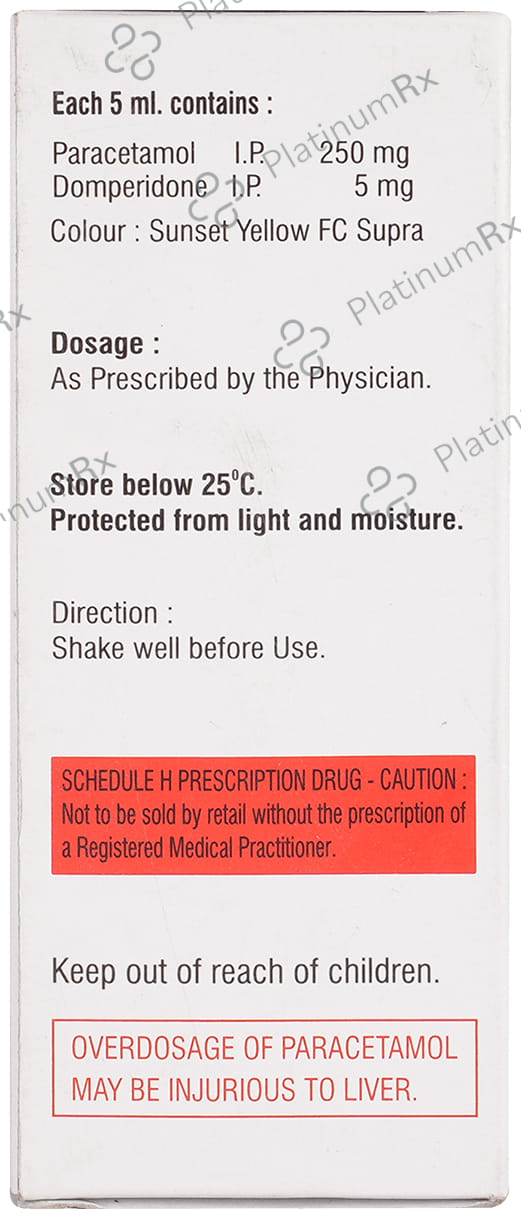 Grenil 5/250mg Suspension 60ml