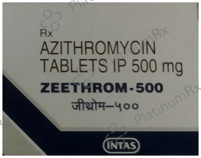 Zeethrom 500mg Tablet 3s