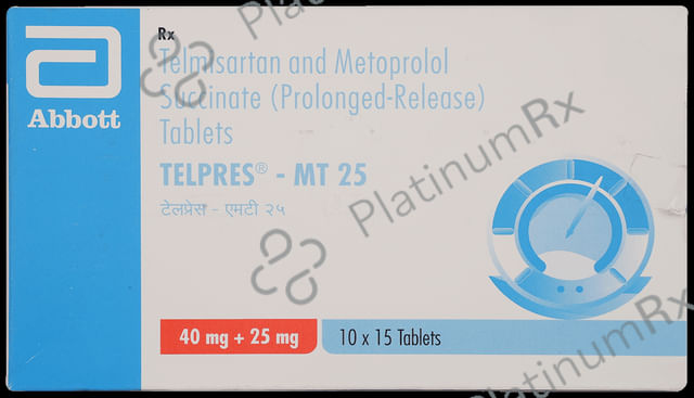 Telpres MT 25/40mg Tablet PR 15s