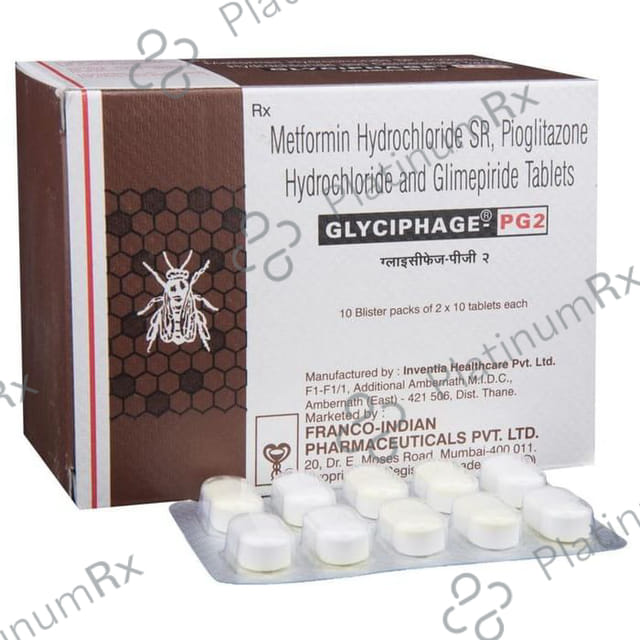 Glyciphage PG 2mg Tablet SR 10s