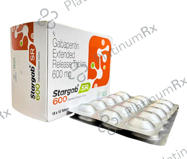 Stargab 600mg Tablet SR 15s