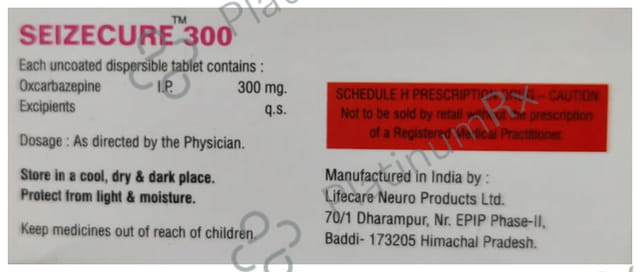 Seizecure 300 Tablet DT