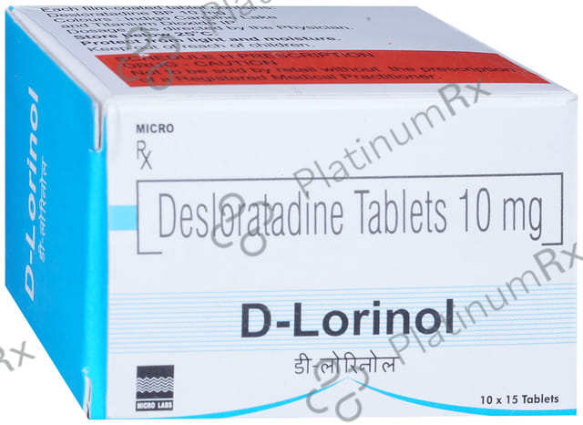 D Lorinol 10mg Tablet 15s
