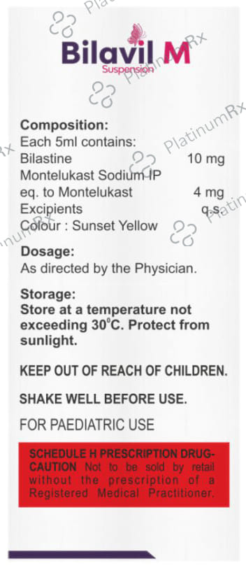 Bilavil M Oral Suspension Mango