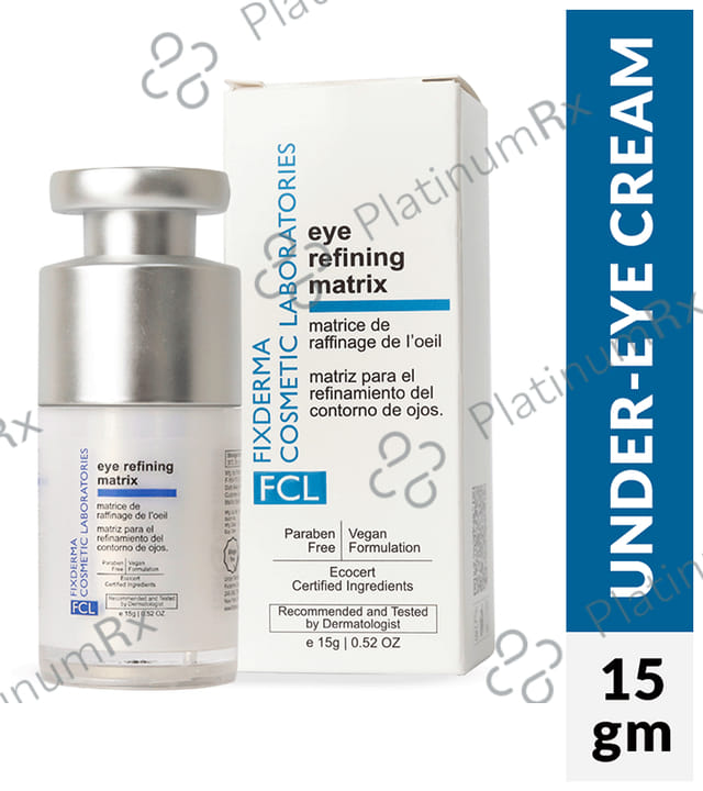 Fixderma Cosmetic Laboratories Eye Refining Matrix Cream - Paraben-Free