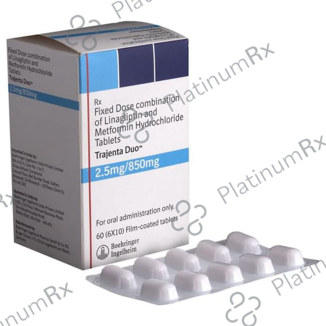 Trajenta Duo 2.5/850mg Tablet 10s