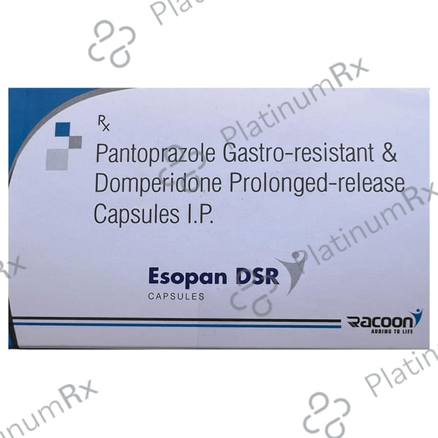 Esopan DSR 30/40mg Capsule 10s