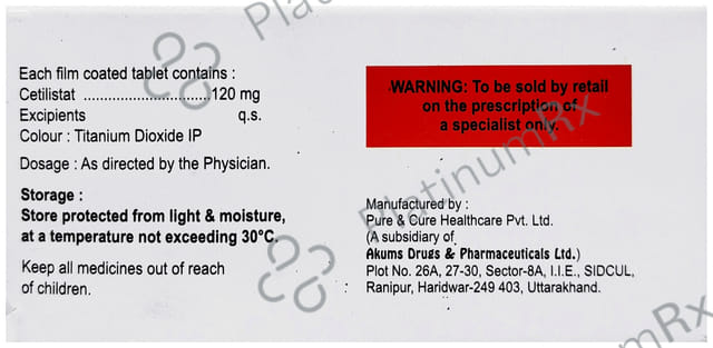 Obesave 120mg Tablet 10s