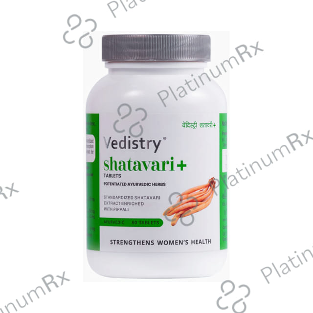 Vedistry Shatavari+ Tablet For Women Health & Wellness