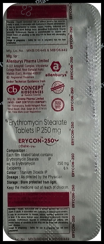 Erycon 250 Tablet
