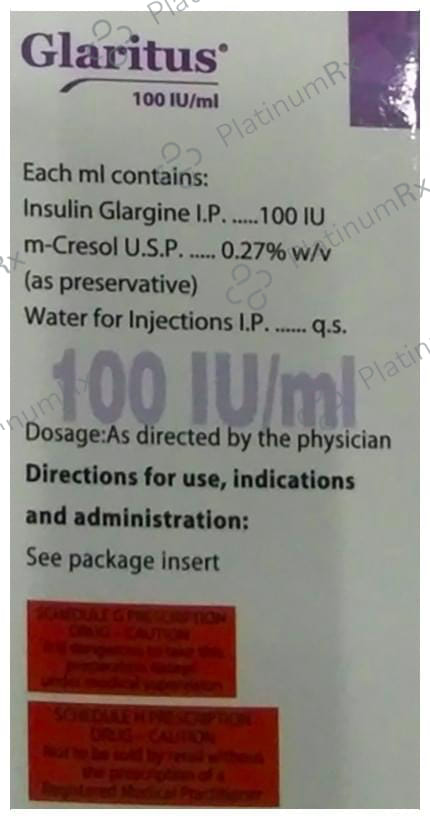 Glaritus (100 IU/ml) (1*10ml Vial)