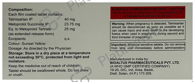 Alitel M 25/40mg Tablet ER 10s