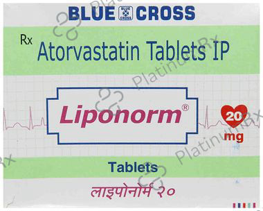Liponorm 20mg Tablet 15s