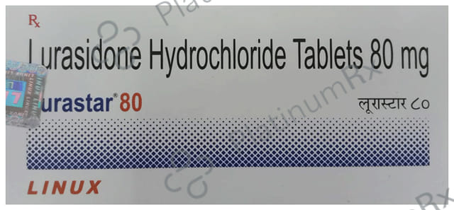 Lurastar 80mg Tablet