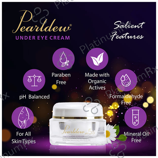 Pearldew PH 5.5 Under Eye Cream 30gm