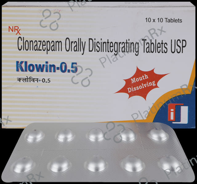 Klowin 0.5mg Tablet