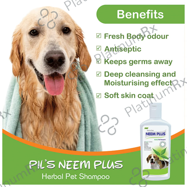 Dermacare Neem Plus Herbal Pet Shampoo