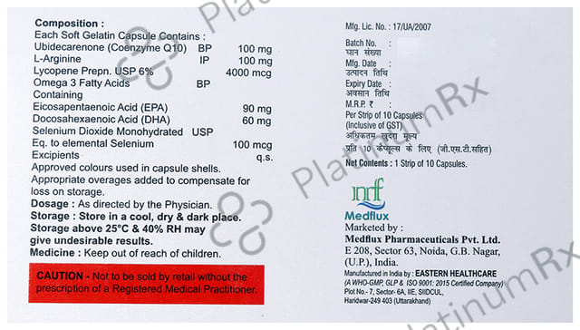 Fluxvit Q10 Softgel Capsule