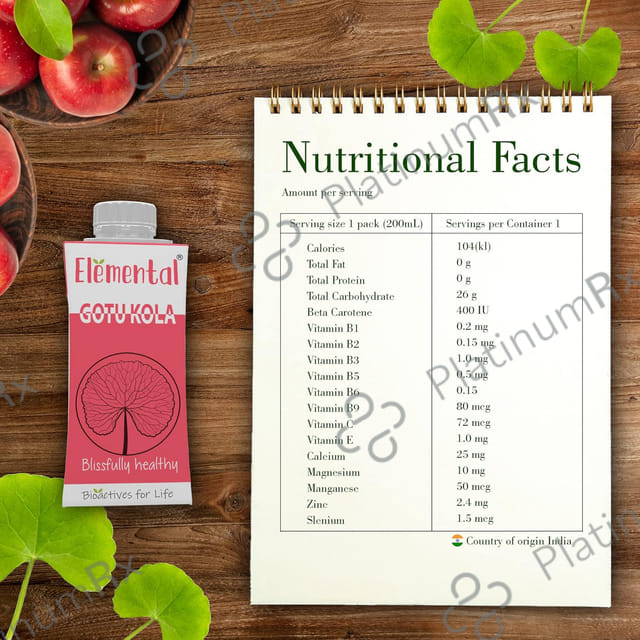 Elemental Gotukola Liquid 200ml
