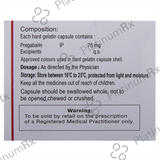 Revlin 75mg Capsule 10s