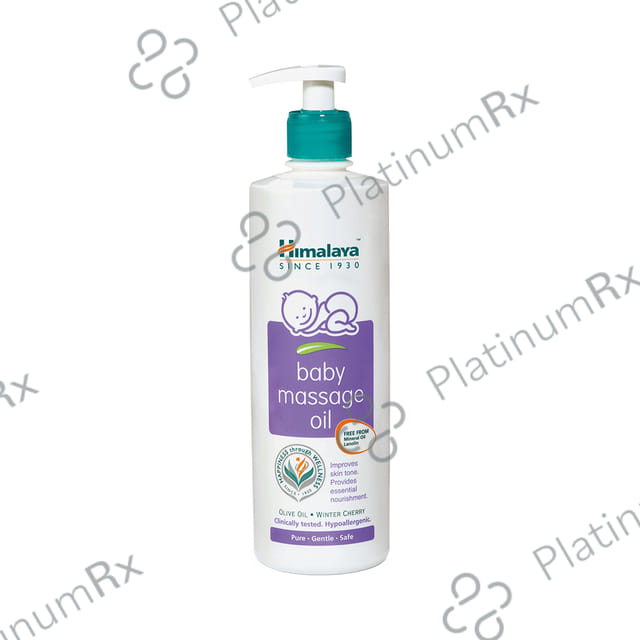 Himalaya Baby Massage Oil with Olive Oil 500ml