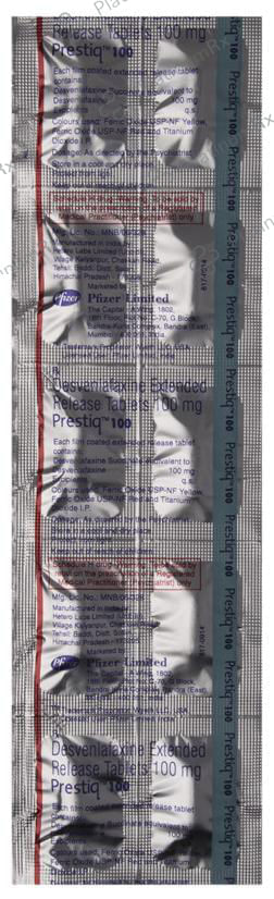 Prestiq 100mg Tablet ER 10s