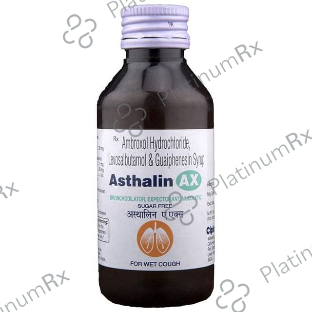 Asthalin AX Syrup 100ml