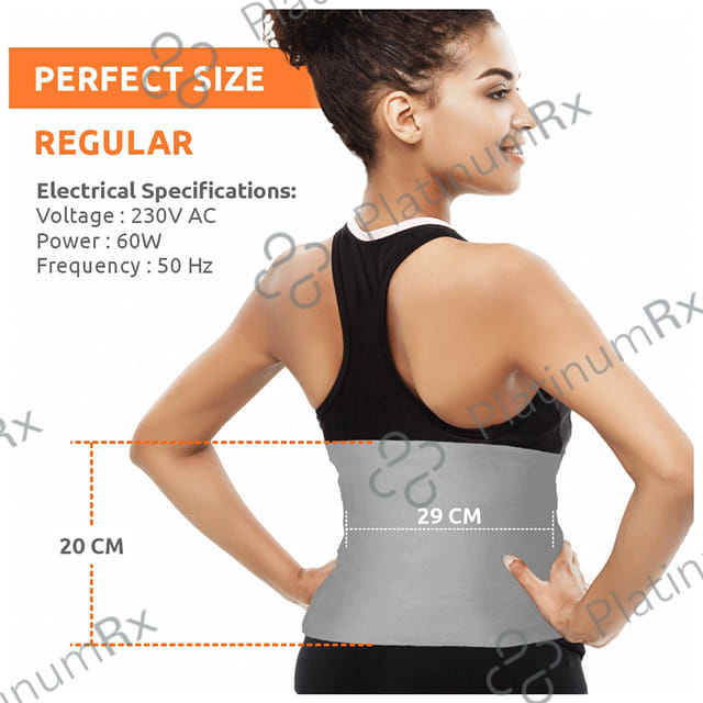 Vissco Active Orthopaedic Heating Belt Regular Orange