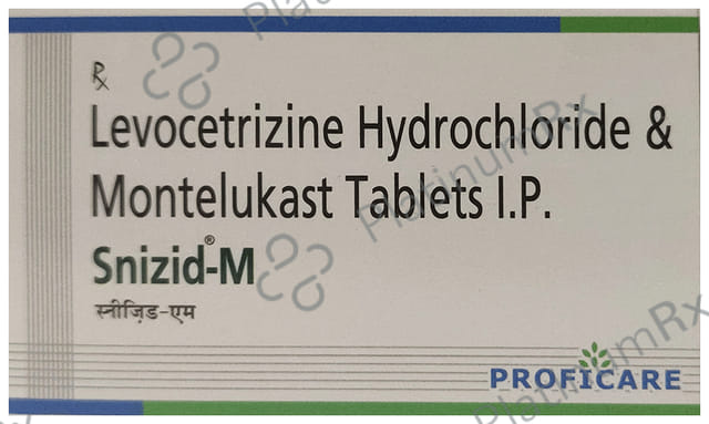 Snizid M 5/10mg Tablet 10s