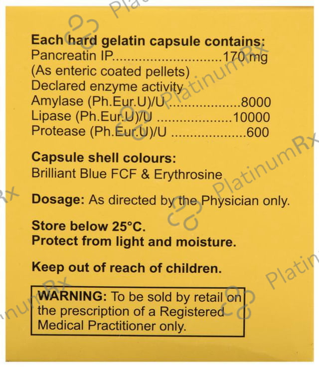 Panstal Plus 10000 Capsule DR