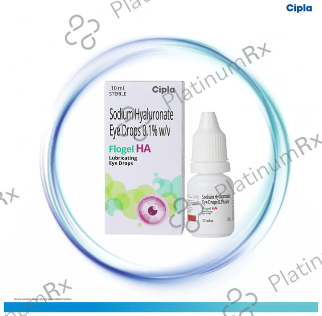 Flogel HA 0.1% Lubricating Eye Drop 10ml