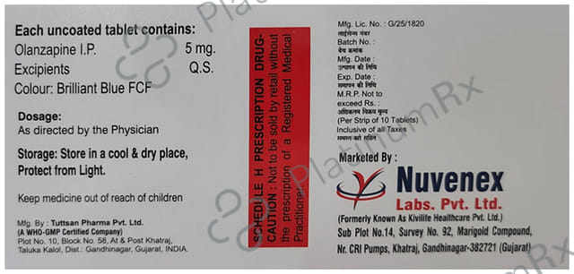 Tolanza 5mg Tablet 10s