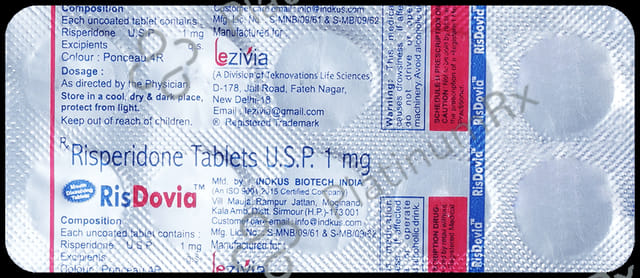 Risdovia 1mg Tablet